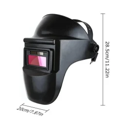 Automatisch abdunkelnder Solar-Schweißhelm – Einstellbarer Farbton 49-13