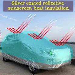 Automatisch einziehbare Autoabdeckung – Shield Pro Wasserdichter Schutz