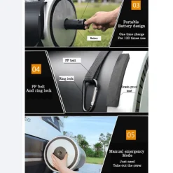 Automatisch einziehbare Autoabdeckung – Shield Pro Wasserdichter Schutz