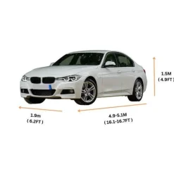 Automatisch einziehbare Autoabdeckung – Shield Pro Wasserdichter Schutz