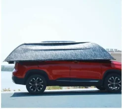 Automatisch einziehbarer Autoschirm - Faltbare Fahrzeugabdeckung