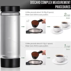 Automatische Kaffeemaschine – Sauberes Tropfbrühsystem