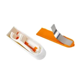 Automatische Pop-up-Zahnseidenbox mit Spiegel – reisefreundliches Mundpflegetool