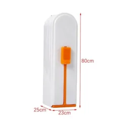 Automatische Pop-up-Zahnseidenbox mit Spiegel – reisefreundliches Mundpflegetool