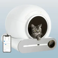 Automatische selbstreinigende Katzentoilette – geschlossenes Sandkastensystem