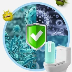 Automatische selbstreinigende Toilette – Antibakterielles Sanitärsystem