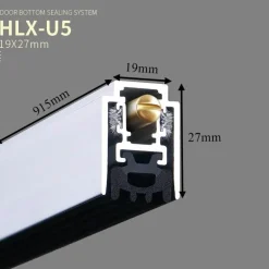 Automatische Türdichtungsleiste - Zugluftschutz Hebedichtung