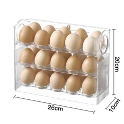 Automatischer Eierhalter - Flip Storage Organizer