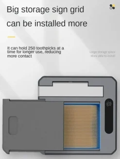 Automatischer elektrischer Zahnstocherspender – Freihändiger Sensor-Zahnstocher