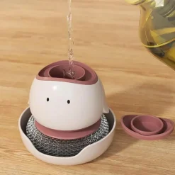 Automatischer Flüssigkeitsspender, Spülbürste – Küchenreinigungswerkzeug