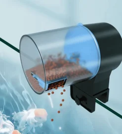 Automatischer Futterspender für Aquarienfische – Timer-aktiviertes Gerät