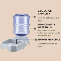 Automatischer Futterspender für Haustiere – Programmierbarer Futterspender für Katzen und Hunde