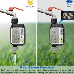 Automatischer Gartenbewässerungstimer - Intelligenter Bewässerungssensor