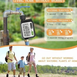 Automatischer Gartenbewässerungstimer - Intelligenter Bewässerungssensor
