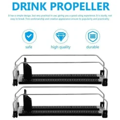 Automatischer Getränkeschieber-Kühlschrank-Organizer