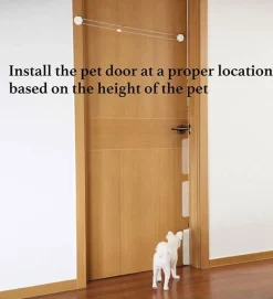 Automatischer Haustiertüröffner – Bequemer und sicherer Zugang für Haustiere