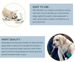 Automatischer Hundetrinkbrunnen - Trinkspender für Haustiere