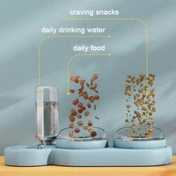 Automatischer Katzenfutter- und Wasserspender – Intelligente Lösung zur Haustierfütterung