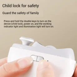 Automatischer LED-Nagelknipser – Lite-Trimmwerkzeug für einfache Nagelpflege