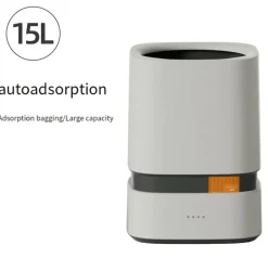 Automatischer Mülleimer mit freihändiger Bedienung und Beutelspender – praktische Lösung zur Abfallentsorgung