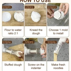 Automatischer Nudelhersteller – Elektrische kabellose Nudelmaschine