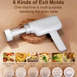 Automatischer Nudelhersteller – Elektrische kabellose Nudelmaschine