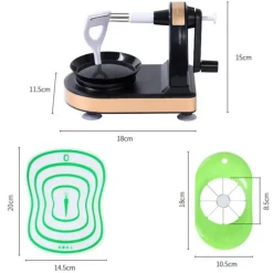 Automatischer Obstschäler - Effiziente elektrische Schälmaschine