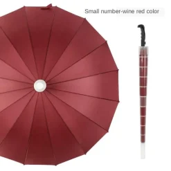 Automatischer Regenschirm mit langem Griff – Reiseschirm im minimalistischen Design