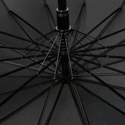 Automatischer Regenschirm mit langem Griff – Reiseschirm im minimalistischen Design