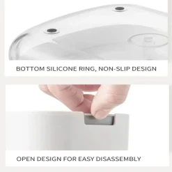 Automatischer Seifenspender mit Schwammablage - Küchenutensilien