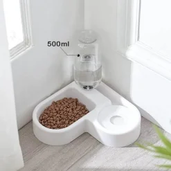 Automatischer Tierfutterspender - Interaktiver 2-in-1-Futterspender