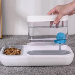 Automatischer Trinkbrunnen für Haustiere – Selbstauffüllender Trinknapf