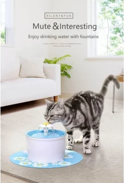 Automatischer Trinkbrunnen für Haustiere – Frisch fließender Trinknapf für Hunde und Katzen