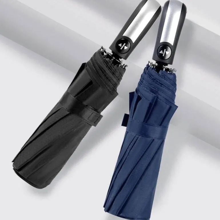 Automatischer UV-Regenschirm – windabweisendes, schlankes Design