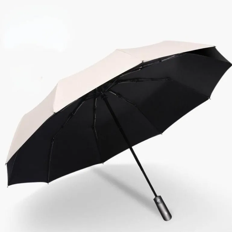 Automatischer UV-Regenschirm – windabweisendes, schlankes Design