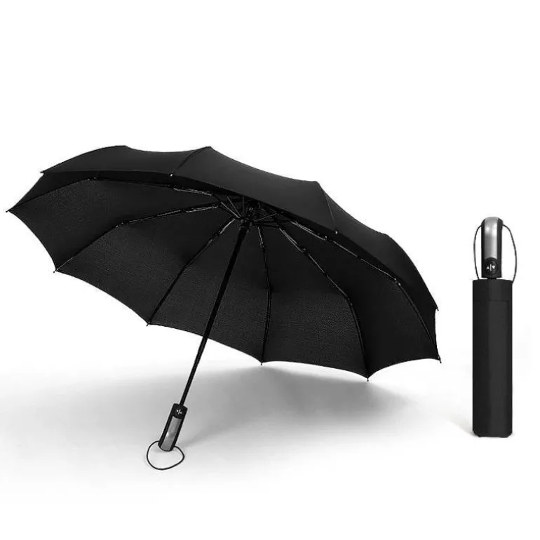 Automatischer UV-Regenschirm – windabweisendes, schlankes Design