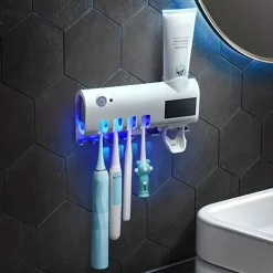 Automatischer Zahnpastaspender - Badezimmer-Organizer und -Halter