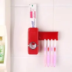 Automatischer Zahnpastaspender - Zahnbürstenhalter Badezimmer-Organizer