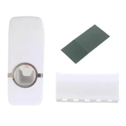 Automatischer Zahnpastaspender - Zahnbürstenhalter Badezimmer-Organizer