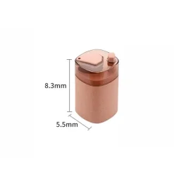 Automatischer Zahnstocherspender – Umweltfreundliche Aufbewahrung aus Weizenstroh für eine bequeme Nutzung