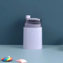 Automatischer Zahnstocherspender – Umweltfreundliche Aufbewahrung aus Weizenstroh für eine bequeme Nutzung