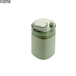 Automatischer Zahnstocherspender – Umweltfreundliche Aufbewahrung aus Weizenstroh für eine bequeme Nutzung