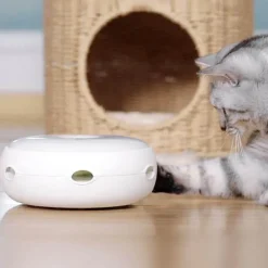 Automatisches Katzenspielzeug – Interaktives Drehspiel für Katzen