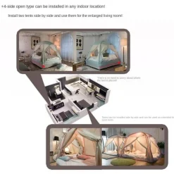 Automatisches Moskitonetz-Überdach – Insektenschutz für den Schlaf