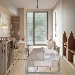 Automatisches Schaukelbett für Babys mit Musik per Fernbedienung
