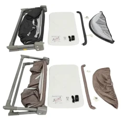 Automatisches Schaukelbett für Babys mit Musik per Fernbedienung