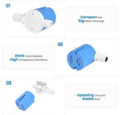 Automatisches Wasserstandsregelventil - Schwimmerventil für Tanks und Pools