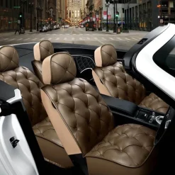 Autositzbezug aus Leder – luxuriöser Fahrzeugschutz