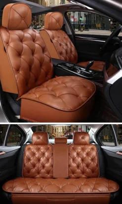 Autositzbezug aus Leder – luxuriöser Fahrzeugschutz