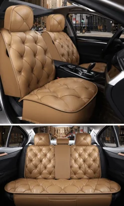 Autositzbezug aus Leder – luxuriöser Fahrzeugschutz